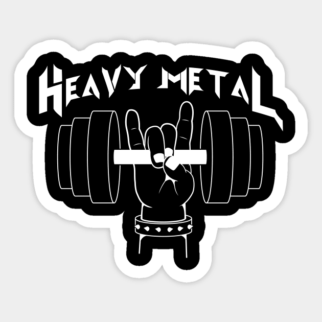 Heavy Metal Sticker by Woah_Jonny